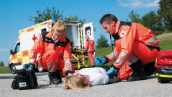 Rettungsdienst im Einsatz